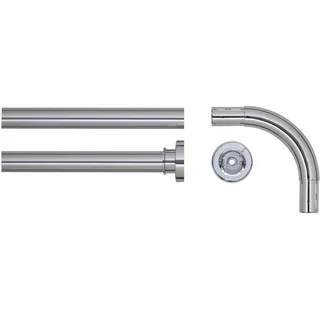Sealskin Duschvorhangstange L-Form 90 x 90 cm chrom