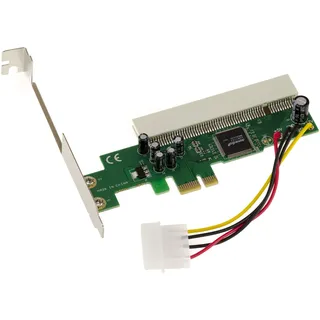 KALEA-INFORMATIQUE PCI-zu-PCI-Express-Bridge-Konverter-Adapter, um eine PCI32-Karte an einem PCIe-Anschluss mit ASMEDIA ASM1083 Chipsatz zu befestigen.