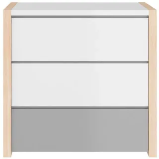 Raumhirsch Furniture Kinderkommode Pinette – rustikale Eleganz und Funktionalität Weiß , Holzwerkstoff , Rechteckig , 100x87x50 cm , Babymöbel & Kindermöbel, Babyzimmer, Babyregale & Kinderregale