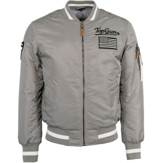 TOP GUN Bomberjacke »Bomberjacke TG20212518«, grau