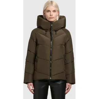 khujo Steppjacke »ALESS« mit Kapuze, grün