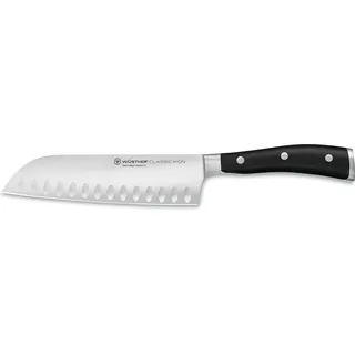 Wüsthof Classic Ikon Santoku 17 cm, Schwarz