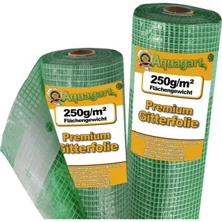 Aquagart 6m Gitterfolie, Gartenfolie, Gewächshausfolie, Frühbeetfolie 3m breit