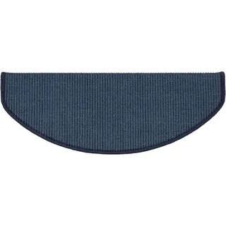 MY HOME Stufenmatte MY HOME "Natur", blau, B:23,5cm H:8mm L:65cm, Sisal, Teppiche