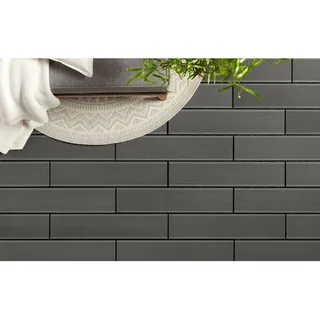 Ambia Garden Terrassendiele , Grau , Kunststoff , 13.4x3.3x59.2 cm , Fsc, Bsci, DIN EN ISO 14001, DIN EN ISO 9001 , witterungsbeständig, riss- und splitterfrei , Teppiche und Böden, Terrassenböden & Balkonböden, Terrassenfliesen