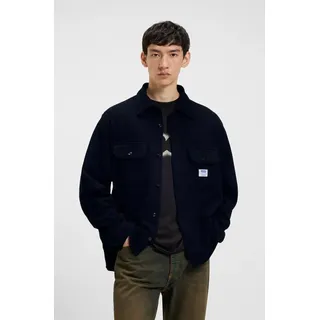 HUGO BOSS HUGO Blue Langarmhemd »Ekynone« oversize Fit