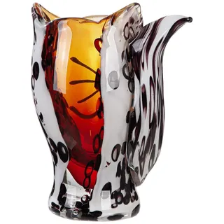 Gilde "Gesichtsvase Katze Cat braun H. 27 cm", braun