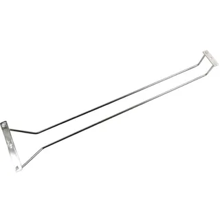 Abcsea 50 cm Weinregal aus Edelstahl, weinglashalter Regal hängend, weinglashalter umhängen 1 Stück (1 Reihe)