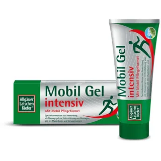 Allgäuer Latschenkiefer Mobil Gel intensiv | Massagegel | bei Muskelkater und Verspannungen | zur Regeneration und Entspannung von beanspruchten Muskeln | 100 ml.