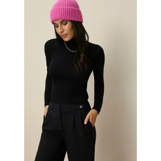 TAMARIS Rollkragenpullover Schwarz 38