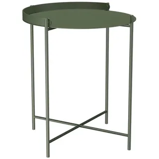 HOUE EDGE Beistelltisch Monocolor Stahlgestell