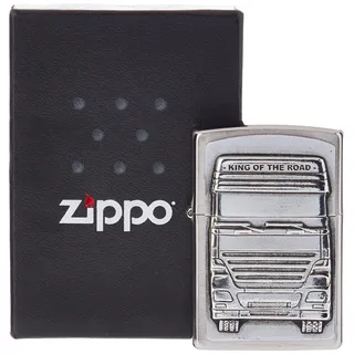 Zippo 1300176 Feuerzeug 200 King of The Road Emblem