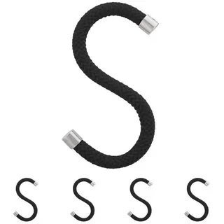 Peppermint Products Garderobenhaken Loop Hook 5 St. Schwarz