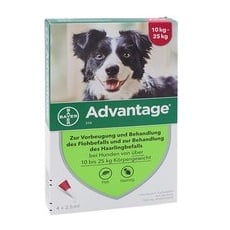 Advantage 250 mg bei Hunden von über 10 bis 25 kg