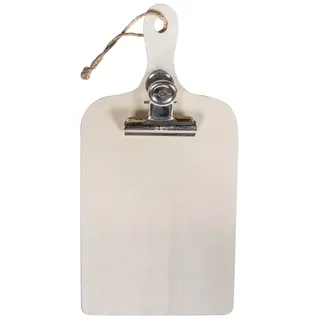 RAYHER HOBBY Rayher 62692000 Holz-Klemmbrett, FSC Mix Credit, 11,5x23x0,7cm, zum hä