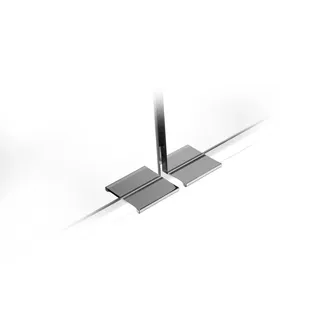 Schneider Griff zum Aufkleben auf die Spiegelfläche 139,004,01,54 Silber