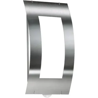 CMD Außenwandleuchte Edelstahl 35,0 cm mit Bewegungsmelder silber
