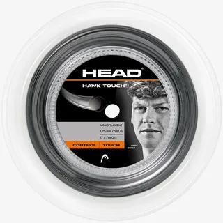 Head Hawk Touch Rolle 200M Tennis-Saite, Anthrazit, 1.20 mm / 18 g