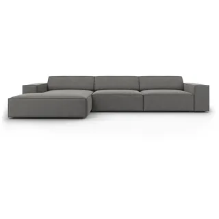 micadoni Ecksofa Jodie 4-Sitzer, L-Form, 284x166 cm, Hergestellt in Europa, Oeko-Tex®, Wohnzimmer, Sofas , Couches, Wohnlandschaften, Ecksofas