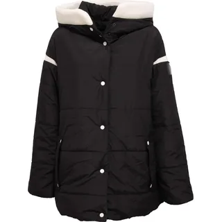 7755J giubbotto OVERSIZE donna OOF OOFWEAR REVERSIBLE schwarz/weiße Jacke Frau - Schwarz