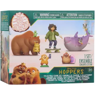 Just Play Disney & Pixar Hoppers Sammelfigurenset, 5 Spielfiguren, Spielzeug für Fans & Kinder ab 3 Jahren