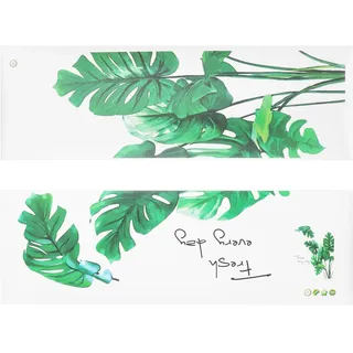 Wandtattoo Pflanzen & Tropische Blätter – Selbstklebende Palmenblatt Deko für Badezimmer, Wohnzimmer & Jungle-Style (Grüne Wandaufkleber, Hawaii-Luau Party)