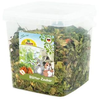 JR Farm Blätter-Zauber 410 g im Eimer (Kräuter für Zwergkaninchen und Nager, Ergänzungsfuttermittel)
