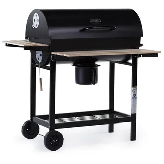habitat garten Holzkohlegrill XXL King schwarz
