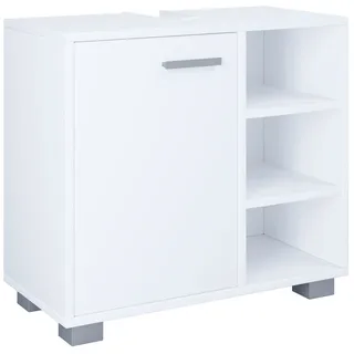 VCM »Holz Badmöbel Badunterschrank Zalo L Weiß