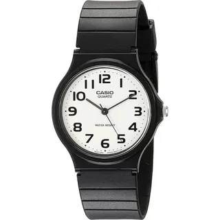 Herren Uhr Casio MQ-24-7B2 - Schwarz, Weiß