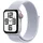 Watch SE GPS + Cellular 40 mm Aluminiumgehäuse silber Sportarmband blau verstellbar