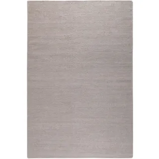 Esprit Handwebteppich Silber , Silberfarben , Textil , Uni , rechteckig , 130x190 cm , für Fußbodenheizung geeignet, in verschiedenen Größen erhältlich, für Hausstauballergiker geeignet, pflegeleicht, strapazierfähig, leicht zusammenrollbar , Teppiche und Böden, Teppiche, Webteppiche