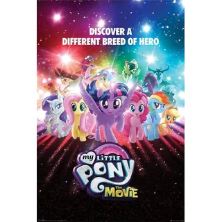 My Little Pony Film 'Einer Anderen Rasse von Hero' Maxi Poster, 61 x 91.5 cm Mehrfarbig