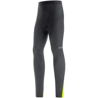 Gore Wear GOREWEAR C3 Thermo Tights+, Black / Neon Yellow, S