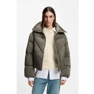 BOSS für Damen. 50548035 Padilena Jacke grün (XS), Lässig, Polyester