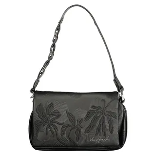 Desigual Damen Tasche aus Polyurethan in Schwarz 26SAXP88_NE2000 - Schwarz