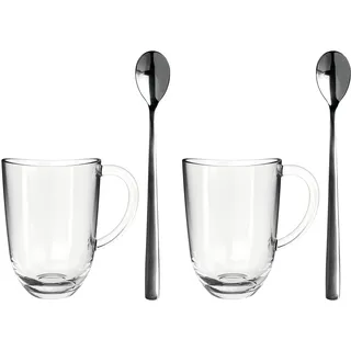 LEONARDO Latte Macchiato-Tassen 0,38 l Transparent 4