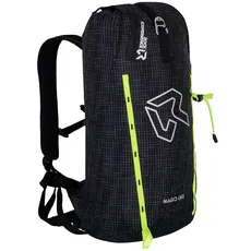 Rock Experience REUB02231 MAGIC LINE Sports backpack Unisex 0208 CAVIAR+YELLOWFLUO Taglia Unica