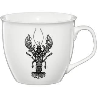 AMBITION Tasse mit Sternzeichen Krebs 550ml Zodiac Jumbotasse Porzellan Spülmaschine & Mikrowelle
