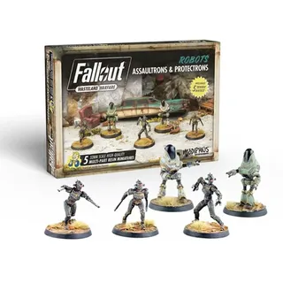 Modiphius Fallout: Robots Assaultrons - Protectrons- Miniaturenspiel - ENG Edition