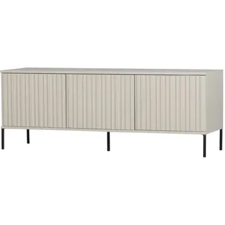 Woood New Gravure TV-Kommode 150 cm Grau/Holz