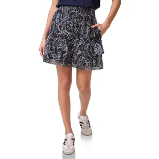 Damen Chiffon-Rock mit Volants