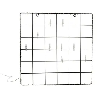 HOME DECO FACTORY LED-Fotorahmen mit Clips