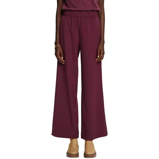 ESPRIT Damen 083EO1B301 Hose, 515/AUBERGINE, 30W x 30L