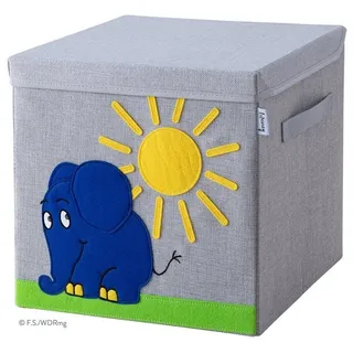 Fackelmann GmbH + Co. KG Lifeney Aufbewahrungsbox mit Deckel Elefant 30x30x30cm