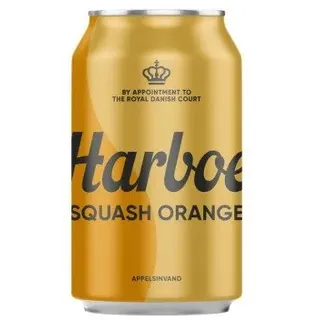 Harboe Squash Orange 24x0.33 L - 24 x 0,33 L