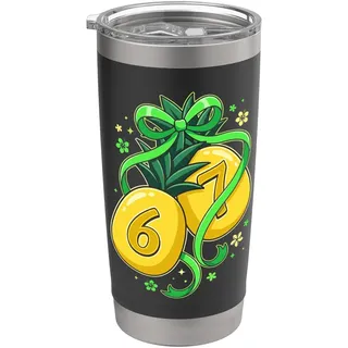 Sixty Seven Ananas Tropical Celebration Doppelwandiger Edelstahl-Thermobecher