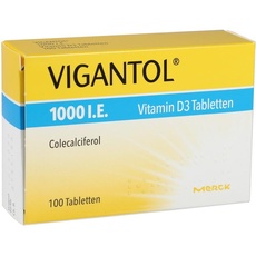 Bild Vigantol 1.000 I.E. Vitamin D3 Tabletten 100 St.