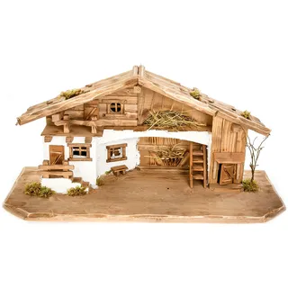 Holz und Gartentrends Große Weihnachtskrippe (W11) | Krippe, Krippenstall, Weihnachten, Weihnachtskrippen