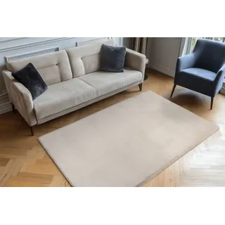 OBSESSION »Milestone 600« fellförmig 45 mm Höhe Kunstfell, Uni Farben, weich & kuschelig, Wohnzimmer,